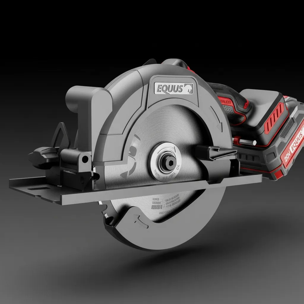 Sierra Circular Inalámbrica Equus 5 6000 Rpm Sin Bateria - Imagen 2