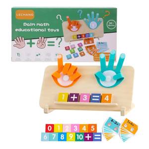 Tablero Infantil Suma Y Resta Montessori Con Manos