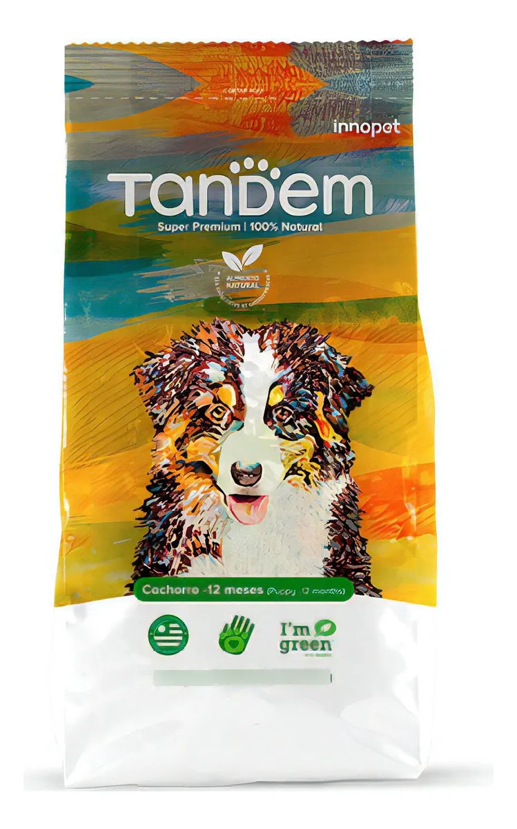 Alimento Comida Tandem Premium Perro Cachorro 15+3kg