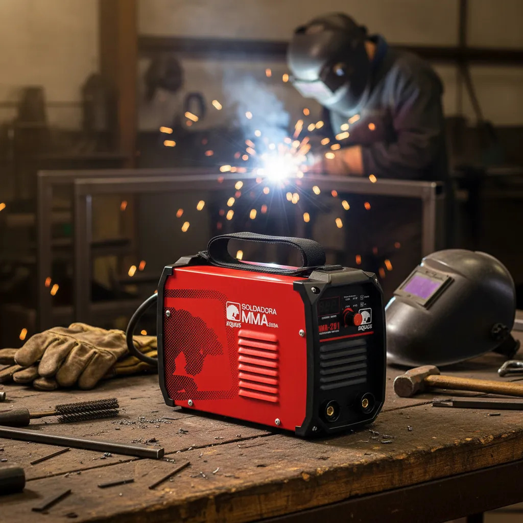 Soldadora Inverter Mma 200a Equus Mma-201 - Imagen 2
