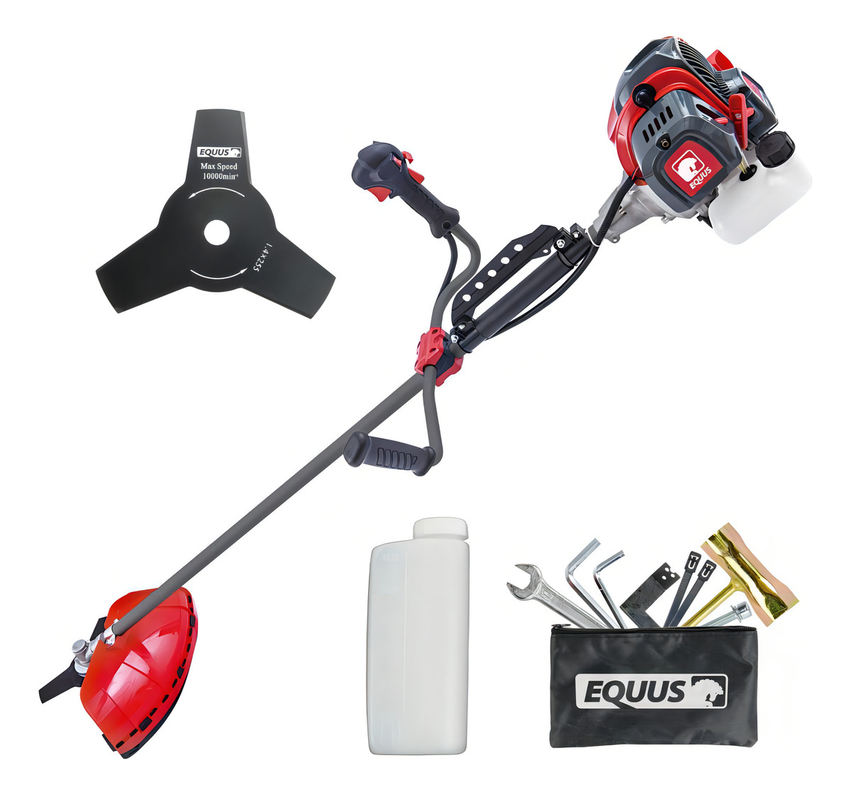 Desmalezadora A Nafta 52cc Equus Proseries Bc520d