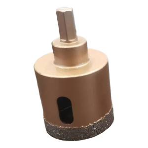Mecha Broca Diamantada 50mm Equus Vidrio Cerámica En Seco