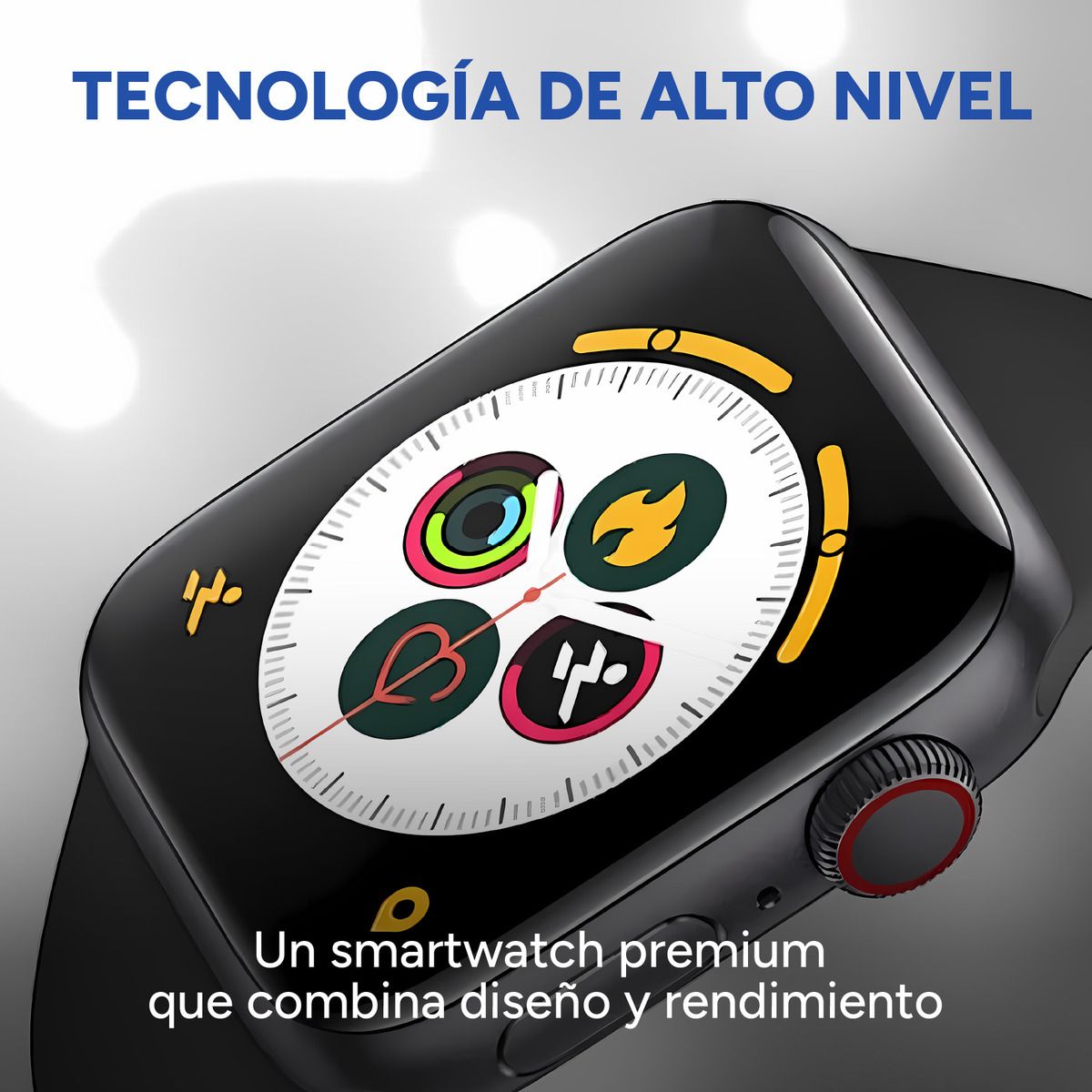 Reloj Smartwatch Miccell Sm01 Bluetooth Android Ios - Imagen 5