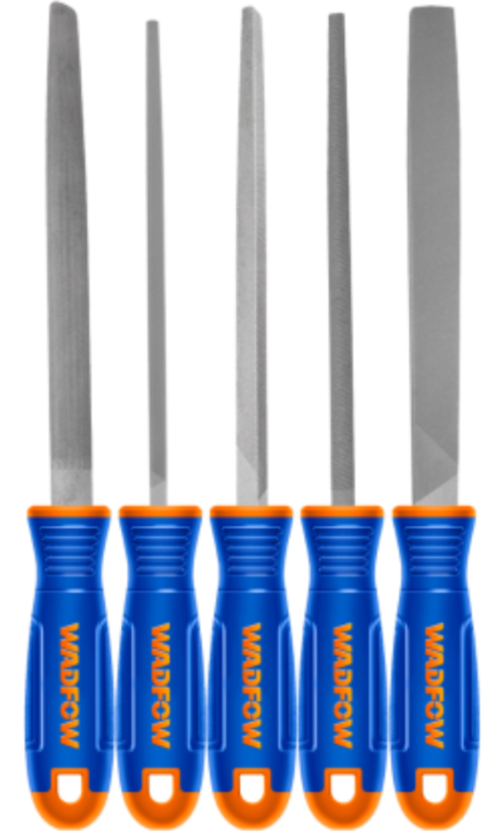 Set X 5 Limas Para Metal 8 Wadfow Wsf2405
