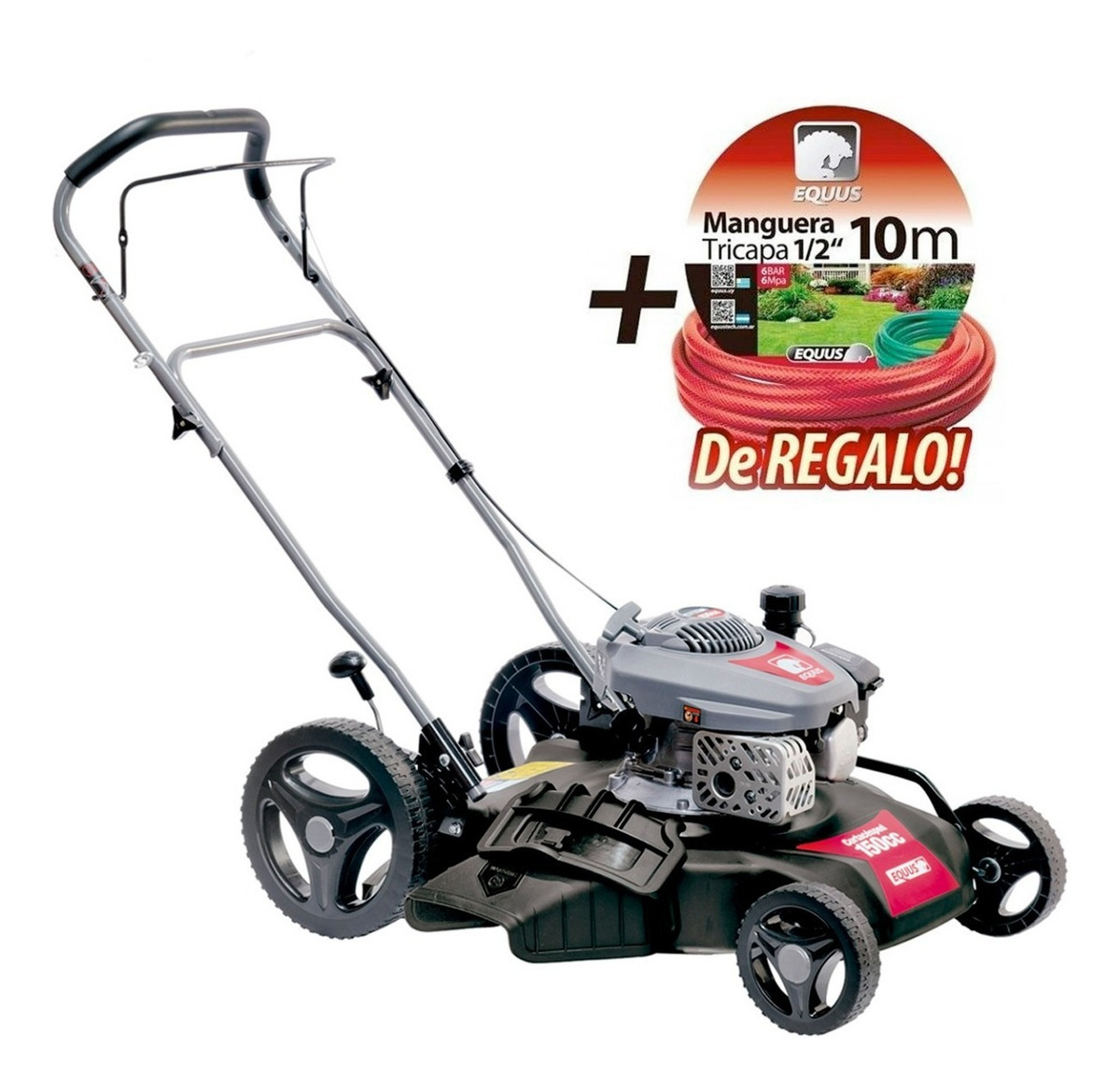 Cortadora De Césped Equus A Nafta 4 Hp 20 Pulgadas - Imagen 2