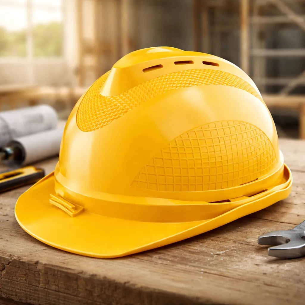 Casco De Seguridad Amarillo Ingco Hsh801 - Imagen 3