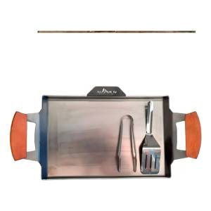 Plancheta Chivitera + Espátula + Pinza Tromen 410