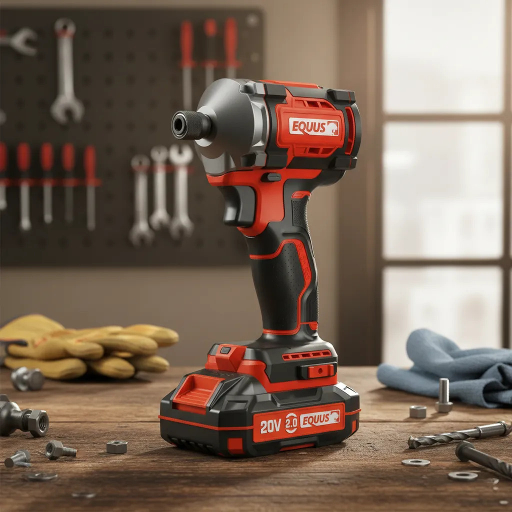 Atornillador De Impacto Inalámbrico Equus Solo Cuerpo 3617b - Imagen 3