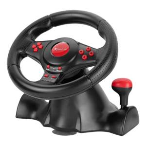 Volante Con Pedales Y Palanca Xtrike Me Gp-903