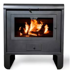 Calefactor A Leña Tromen P22 Estufa Salamandra 170 M2