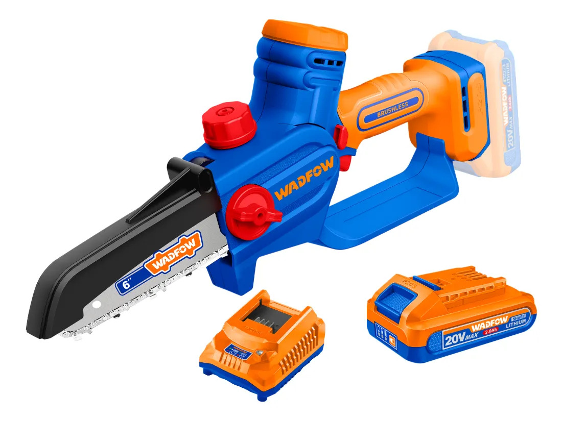 Mini Motosierra Wadofw A Bateria 20v 2ah Accesorios Wclp562