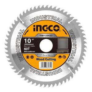 Disco De Sierra De VĂdeo Ingco Tct De 10 Pulgadas Y 60 Dientes