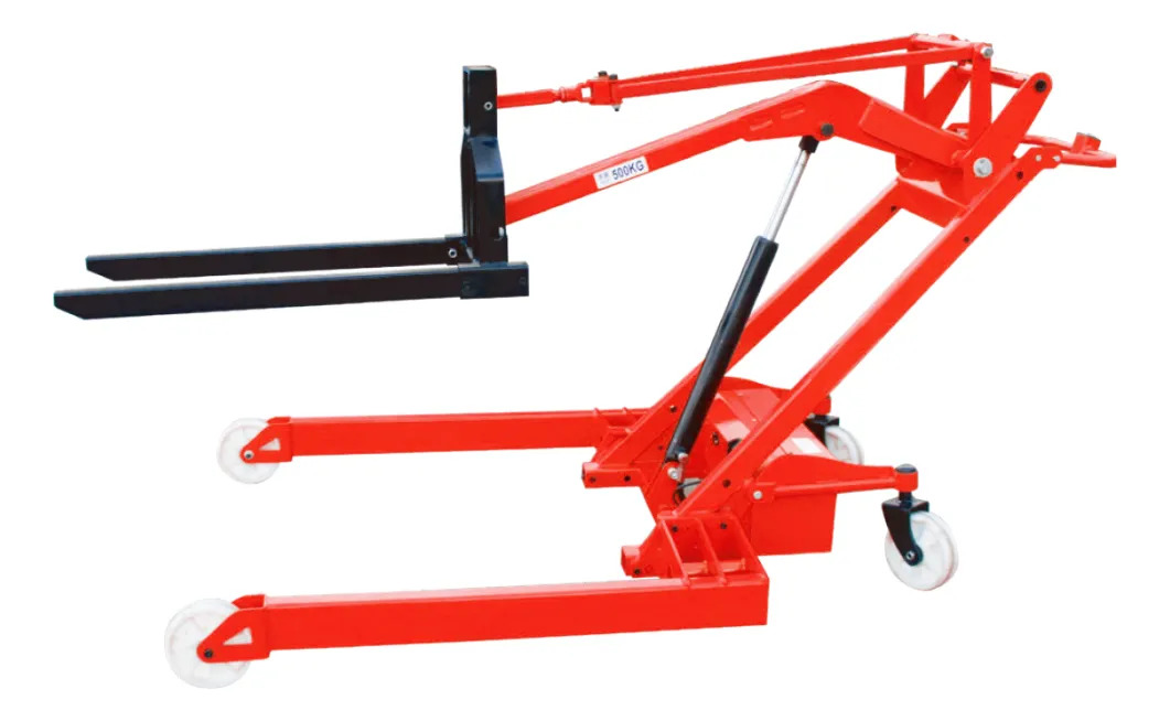 Apilador Semi Eléctrico Con Pluma Curva 500 Kgs Equus