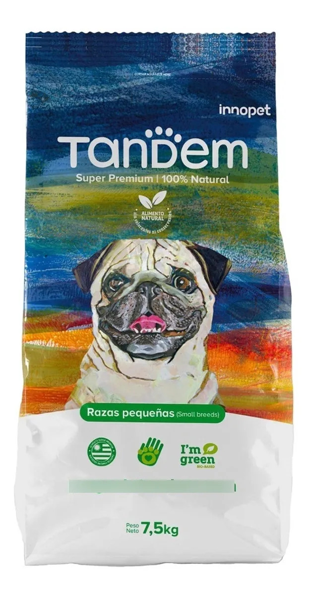 Alimento Comida Para Perro Raza Pequeña Tandem Premium 7.5kg