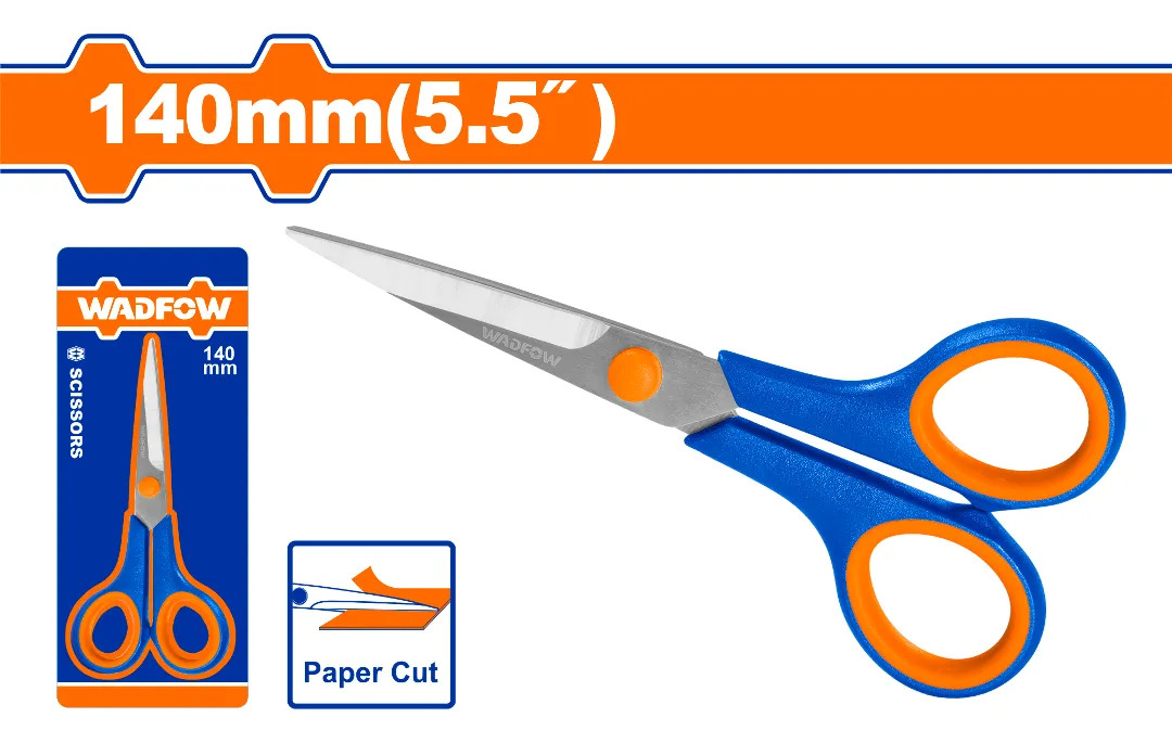 Tijera Acero Inox 140mm 5.5 Wadfow Wsx2655 - Imagen 2