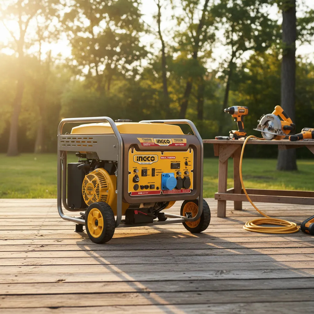 Generador A Gasolina Inverter 7.5kw Ingco Geif75001 - Imagen 3