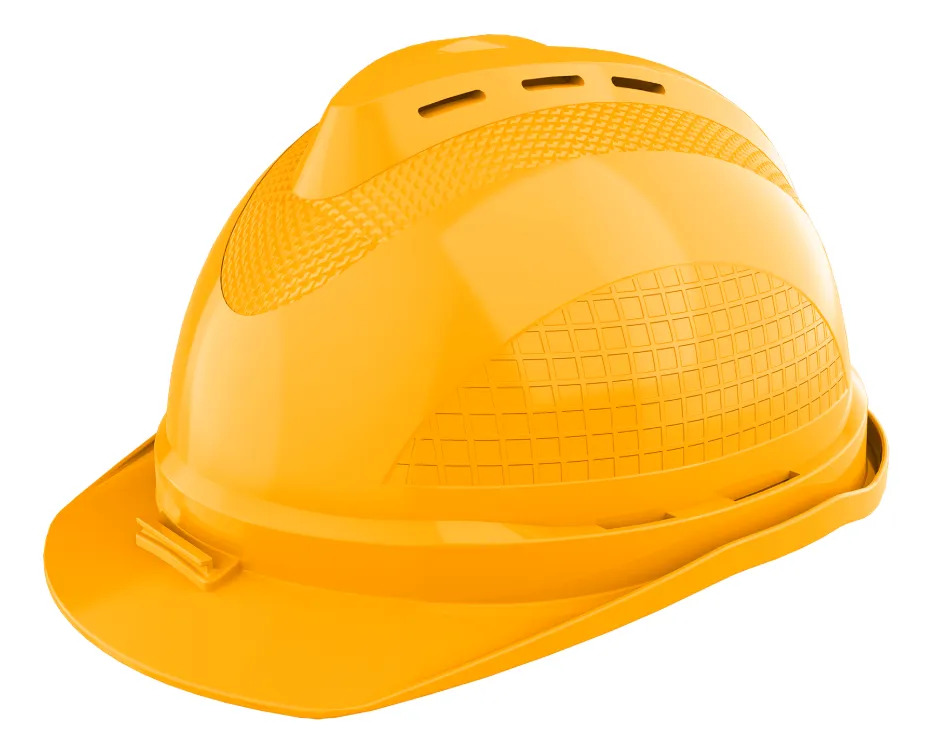 Casco De Seguridad Amarillo Ingco Hsh801