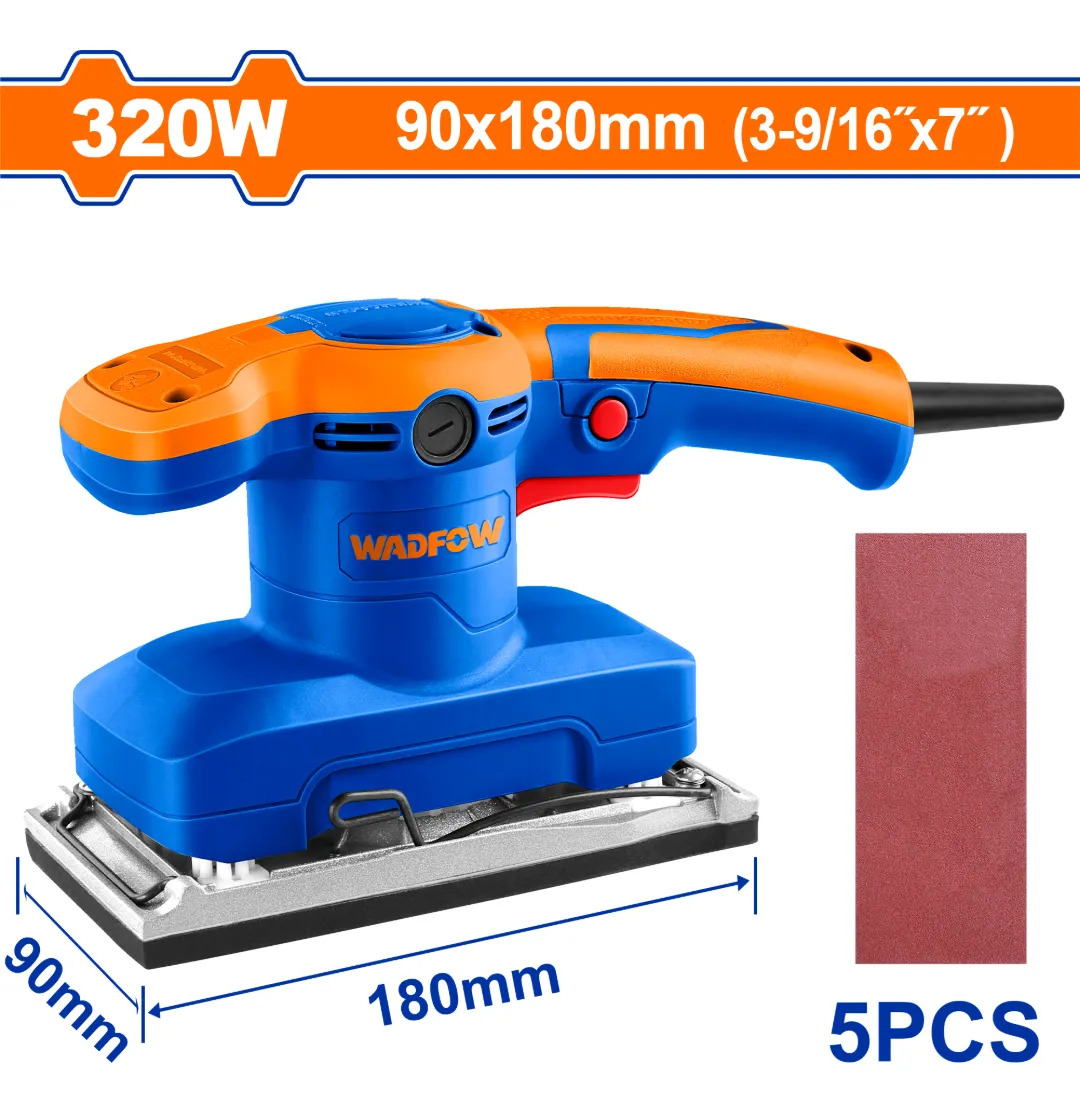 Lijadora Orbital 320w Wadfow Wfa2503 - Imagen 2