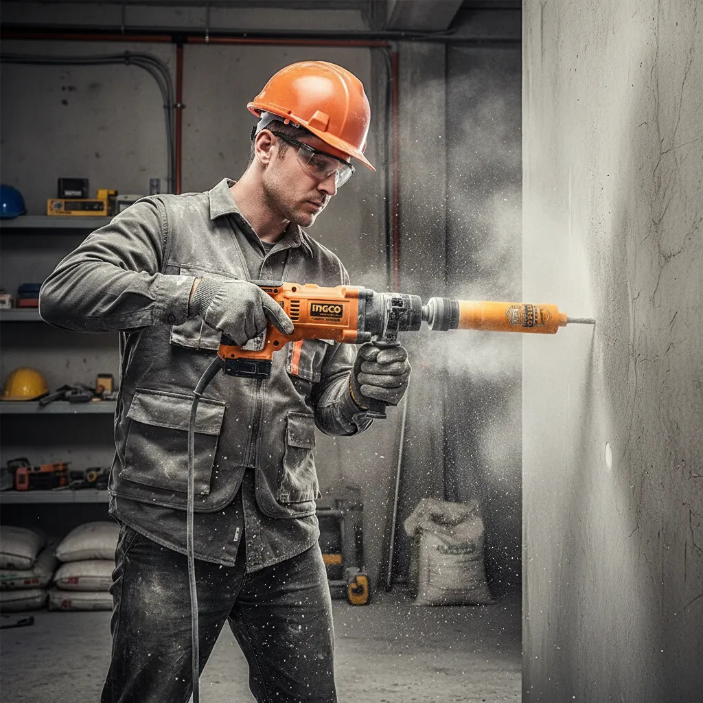 Mecha Copa Diamantada O82mm 450mm Ingco Dcb580828 - Imagen 3