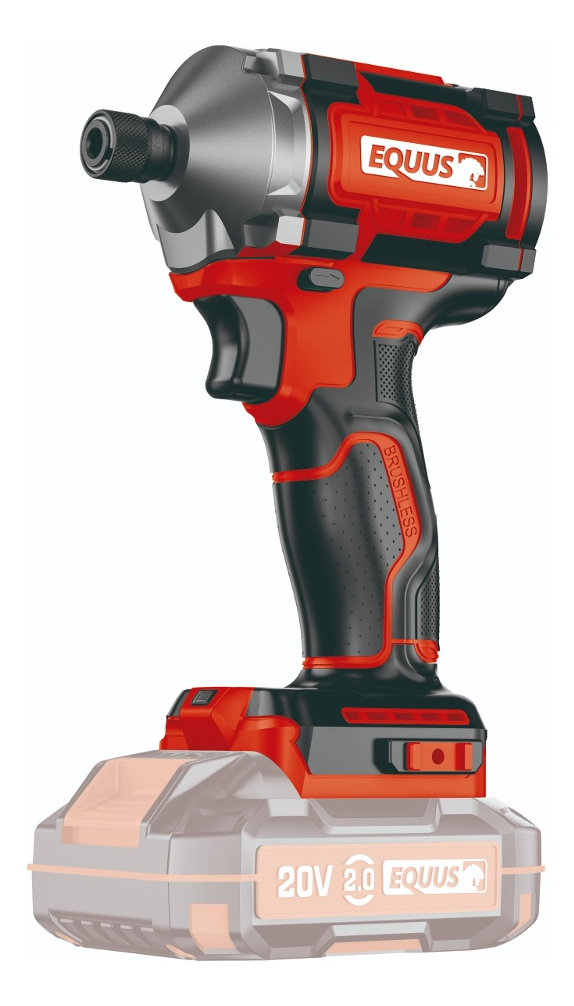 Atornillador De Impacto Inalámbrico Equus Solo Cuerpo 3617b