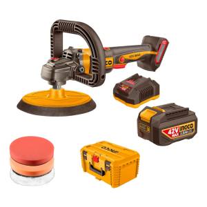 Lustra Pulidora A Bateria 42v 2ah Accesorios Ingco Apli42182