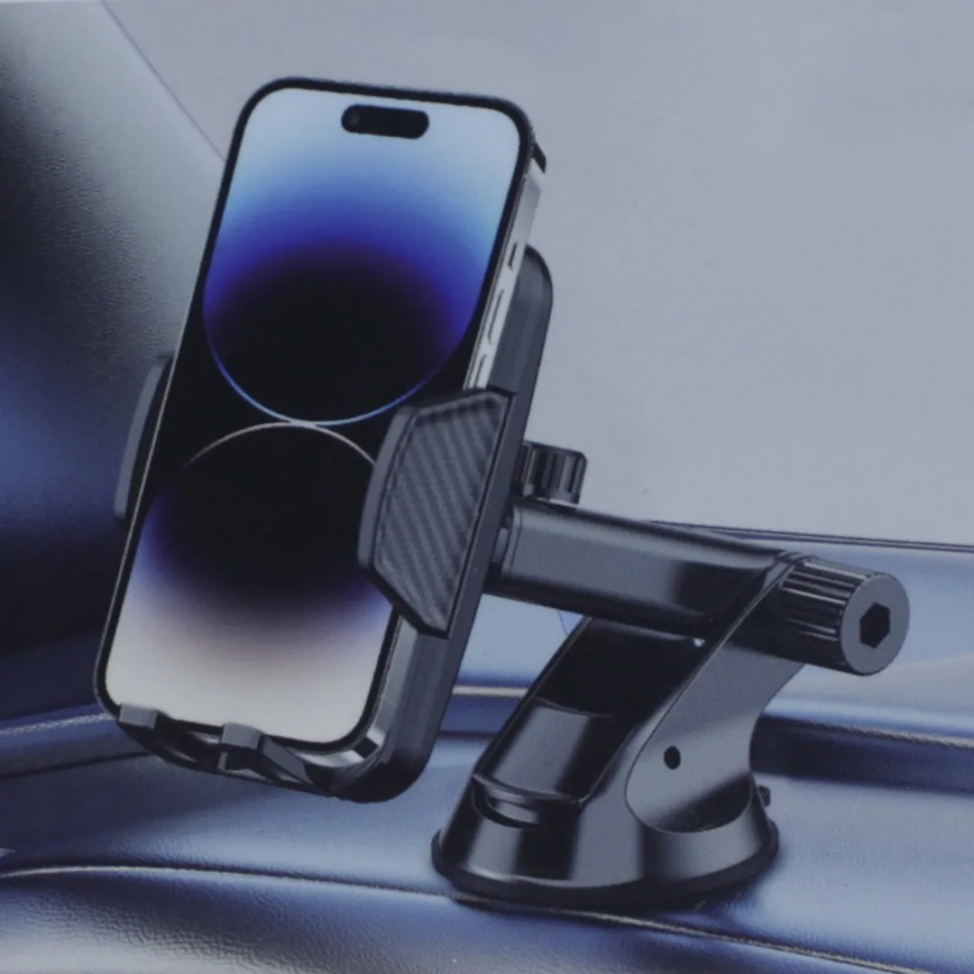 Soporte Para Celular Auto Miccell Vq-ch08 Ventosa 360° - Imagen 2