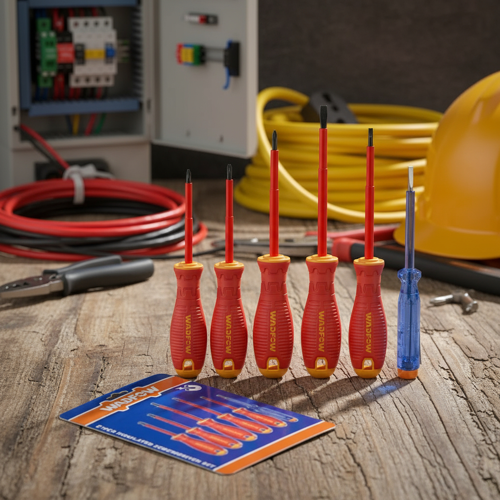 Juego De Destornilladores Con Aislamiento 6ps Wss7406 Wadfow - Imagen 3