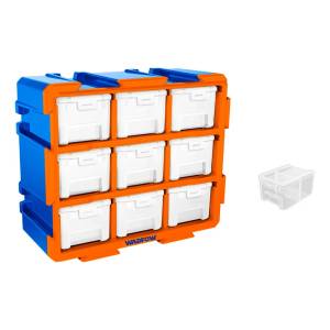 Organizador Modular Gavetero X9 Transparente Wadfow