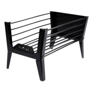 Fogonero Tromen Fp Grande Enlozado Negro Chapa Y Varillado