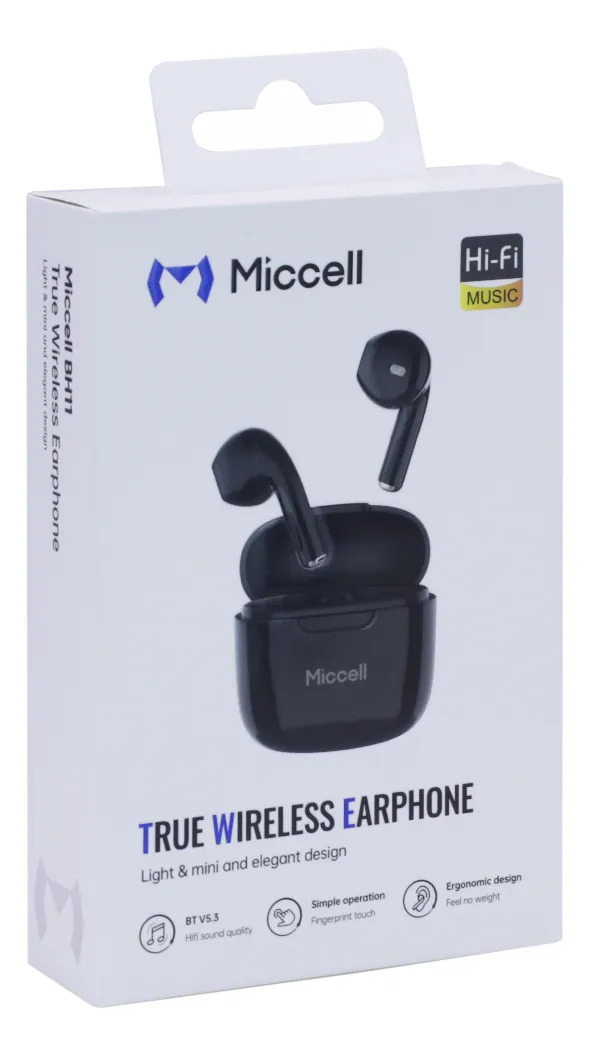 Auriculares In-ear Inalámbricos Miccell Tws Vq-bh11 - Imagen 2