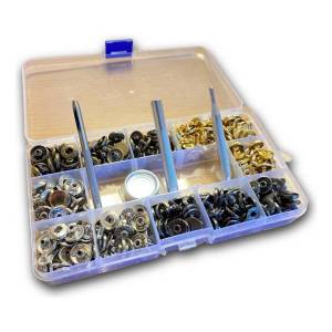 Set De Alicate Y 120 Broches A Presion Equus