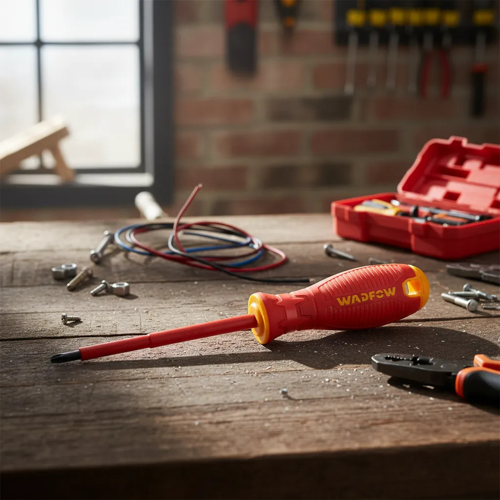 Destornillador Paleta Aislado Sl5.5 X 125mm Wadfow Wsd7255 - Imagen 3