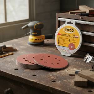 Set X50 Lijas 6 150mm Grano 40 80 120 180 Akrs1500511 Ingco