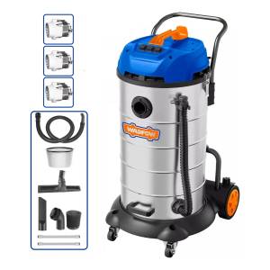Aspiradora 90lt 3600w 3 Motores X 1200w Wvr5a90 Wadfow