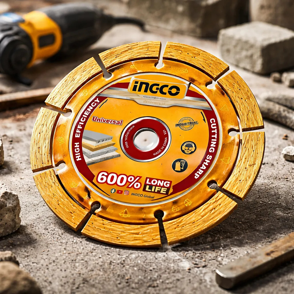 Disco Diamantado 7 P/corte Humedo Y Seco Ingco Dmd071801 - Imagen 3