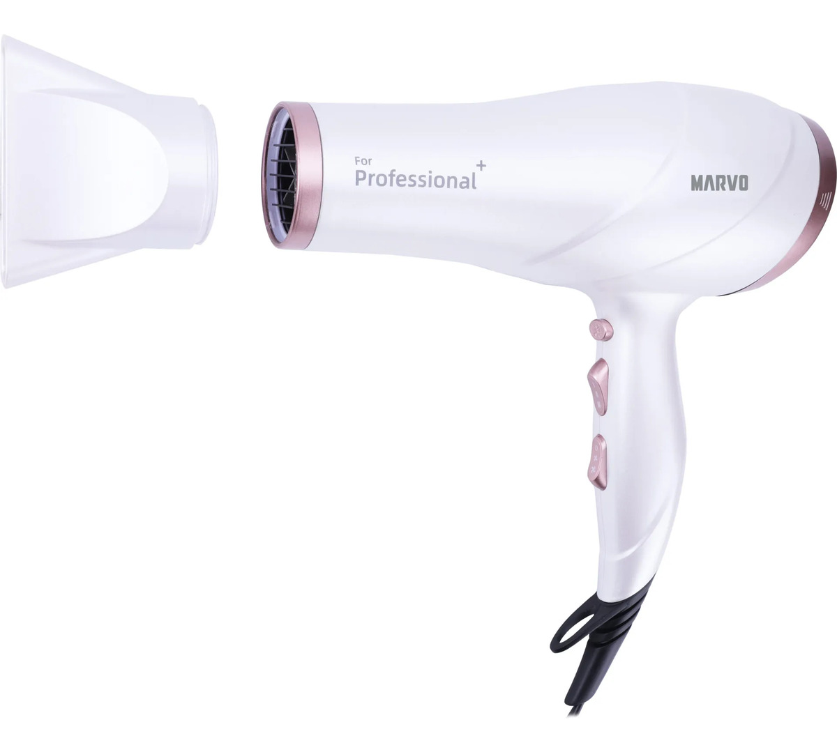 Planchita Alisador De Cabello + Secador Marvo Hcp-004 - Imagen 3