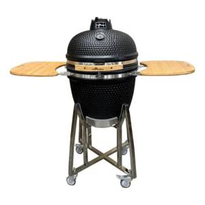 Parrilla Ahumador Tromen Kamado Tromen 18 Cerámico Negro