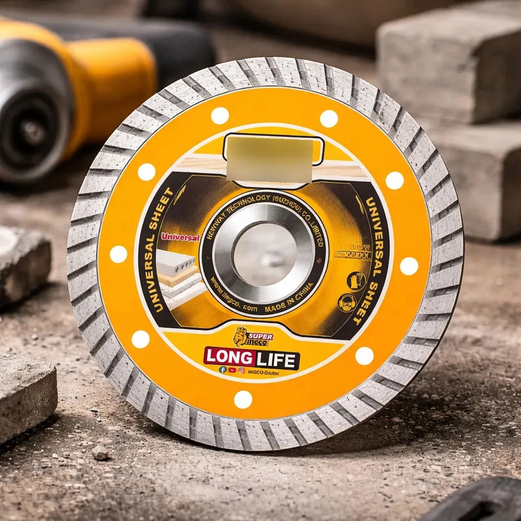 Disco Turbo 115mm 4 1/2 X 22.2mm Ingco Dmd031152 - Imagen 3