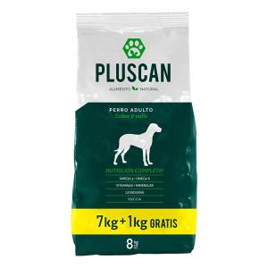 Comida Alimento Para Perro Adulto Pluscan 7+1kg