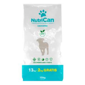 Alimento Comida Para Perro Nutrican Cachorros Premium 13+2kg