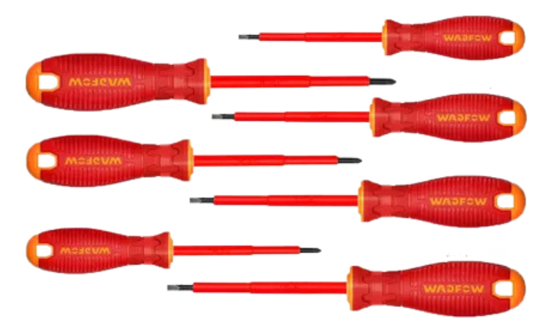 Set X7 Destornilladores Aislados 1000v Dielec Wadfow Wss7407 - Imagen 2