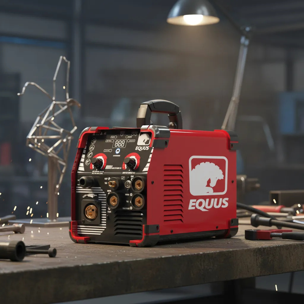 Soldadora 5 En 1 Mig Con Y Sin Gas Sinérgica Tig Lift Equus - Imagen 2