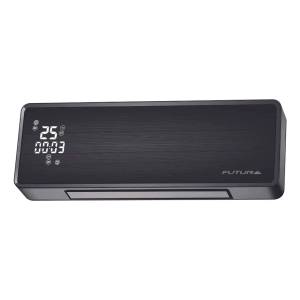 Caloventilador Convector Calefactor Eléctrico De Pared Futura Fut-cw2000b Negro