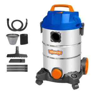 Aspiradora 25l 1200w Con Soplado Accesorios Wadfow Wvr4a25
