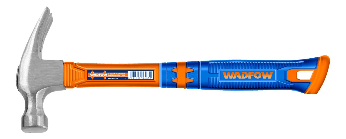 Martillo Uña 450g Mango Largo 400mm Fibra Wadfow Whm336l